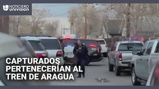 Detalles del operativo donde capturaron a 16 presuntos miembros del Tren de Aragua en Colorado