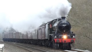 Jubilee’ing in the South West - 45699 ‘Galatea’ RETURNS! - ‘The Bath and Gloucester’ - 04/02/23 -4K