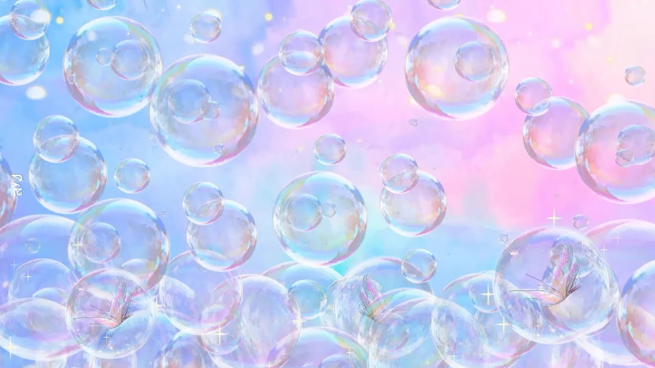 Fondo De Burbujas De Colores