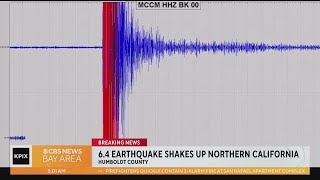 6.4 magnitude earthquake, aftershocks rock Humboldt County coastline