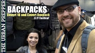 511 Tactical: Covert 18 \u0026 Boxpack Backpacks (Shot Show 2015) by TheUrbanPrepper