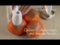 ageLOC LumiSpa iO Orange Video - Counter-oscilating technology vs. hand washing