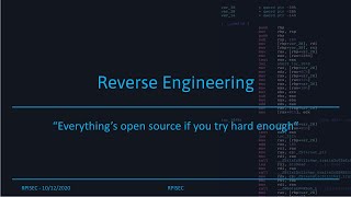 F2020 - Reverse Engineering
