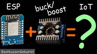 ESP und buck/boost DC Wandler - ferngesteuertes Netzteil