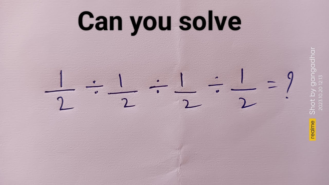 Solving The Tricky Math Olympiad Question Youtube