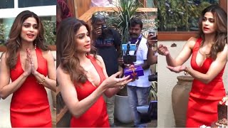 Shamita Shetty Distributed Sweets To Paparazzi On Her Birthday |Shamita Shetty Birthday Celebration