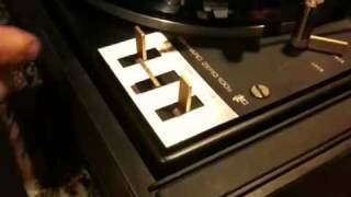 Garrard Zero 100c Turntable auto operation