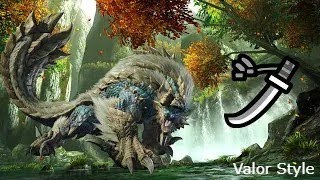 (Yuzu) MHGU 6★ - The Bellowing Zinogre (Zinogre) Valor Longsword