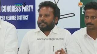 YSRCP SC Cell Leaders fire on Somireddy Chandra Mohan Reddy over his allegations on MLA Kakani