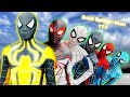 TEAM SPIDER-MAN vs BAD GUY TEAM | The Spider-Verse: GOLDEN SPIDER-MAN 1.0 ( LIVE ACTION )