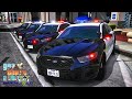 Playing GTA 5 As A POLICE OFFICER City Patrol| HPD|| GTA 5 Lspdfr Mod| 4K