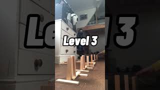 5 levels of Kapla domino (pt. 2 coming soon)#shorts #kapla #subscribe #cool #