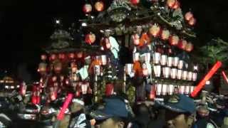 2014年12月3日　秩父夜祭　秩父神社にて