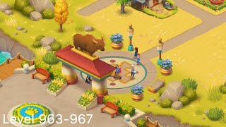 Gameplay Wildscapes Level 963-967