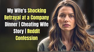 My Wife's Shocking Betrayal at a Company Dinner | Cheating Wife Story | Reddit Confession