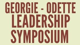 Georgie - Odette Leadership Symposium Speaker Spotlight