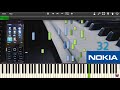 NOKIA TUNE ON 32 INSTRUMENTS [Synthesia]