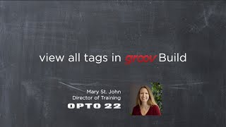 groov Tutorial: View all tags in groov Build