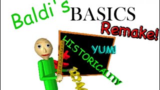 Baldi Is Eating A Apple (Baldi’s Basics Remake) In Roblox!