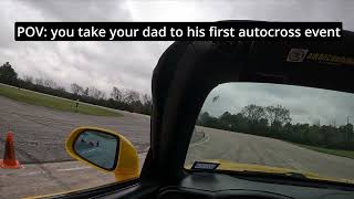 POV: you take your dad to his first autocross event