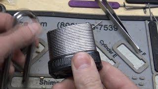 (359) How To Change the Shackle on a Commando Padlock