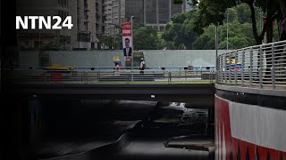 Caracas amanece con calles vacías y cacerolazos resonando en diferentes barrios de la ciudad