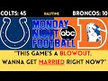 The CRAZIEST HALFTIME in Monday Night Football HISTORY | Broncos @ Colts (1988)