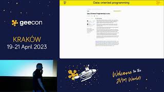 GeeCON 2023: Ron Veen - Data-oriented programming in Java