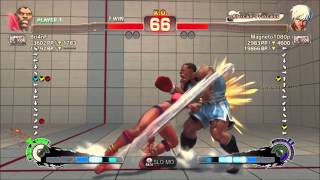 Magneto1080p ( Elena ) Vs. Brian_F ( Balrog ) x3 USF4 Endless Matches