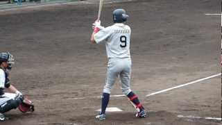 120929　阪神 vs オリックス　鳴尾浜 8回表　代打で登場　坂口選手　グッチ