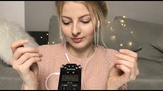 [ASMR] ♡ Mein Vorstellungsvideo und entspannter Mikrofontest | german/deutsch