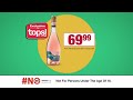 TOPS PRE NEW YEARS SPECIALS | PONGRÀCZ & KWV MOSCATO ROSÉ