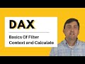 DAX - Basics Of Filter Context and Calculate