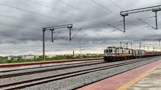 A Train Coming from Clouds by 12975 Jaipur Express