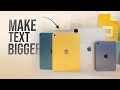 How to Make Text Bigger on Google Slides iPad (tutorial)