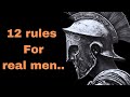 12 life changing rules for real men....