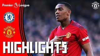 Highlights | Chelsea 2-2 Manchester United | Premier League | Martial Double for the Reds
