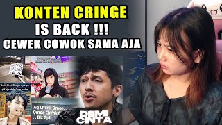 KONTEN CRINGE IS BACK !!! | REACTION PICKY PICKS