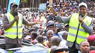 LIVE: Ruto \u0026 Kindiki Commissioning the tarmacking of Isiolo–Kulamawe and Kulamawe–Modogashe roads.