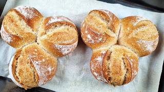 4 Ingredients! The Easiest No-Knead Bread Ever! Crispy & Delicious
