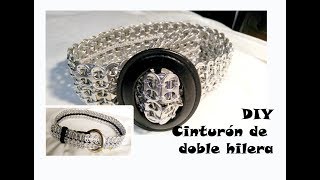 #DIY #Cinturon Doble Hilera