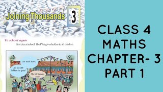 CLASS 4 MATHS CHAPTER 3 \