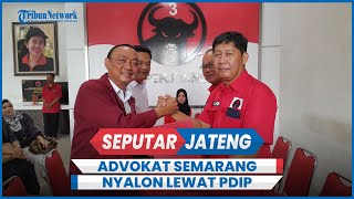 Advokat Dio Hermansyah Bakri Nyalon Lewat PDIP, Ambil Formulir Bursa Calon Wakil Wali Kota Semarang