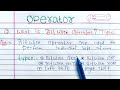 Bitwise Operators in C in hindi | Bitwise AND,OR and XOR Operators in c with Example Program