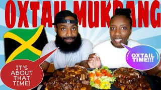 BEST AUTHENTIC OXTAIL EVER || THE GREEDY COUPLE MUKBANG EATING SHOW || OUR ONLINE STORE OPEN🇯🇲🇯🇲