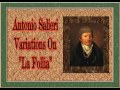 salieri variations on la follia