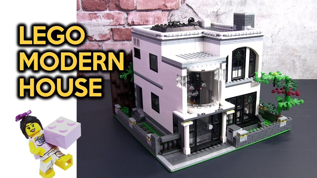 Lego Modern House Kitchen