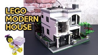 Custom LEGO Modern House MOC