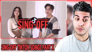 [ENG SUB] SING-OFF TIKTOK SONGS PART X (Left And Right, Tak Ingin Usai) vs Mirriam Eka REACTION