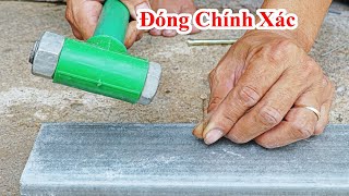 Cách Đóng Đinh Chuẩn Xác Nhất / Mẹo Đóng Đính Không Sợ Đập Vào Tay . Mẹo Vặt Hay Đời Sống